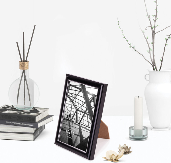 Изображение товара Рамка Brauberg Original Line / 391233 (черный/серебряный)