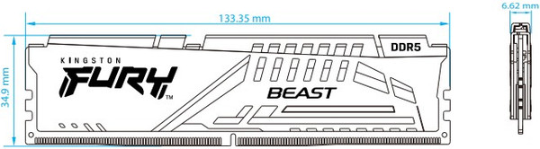 Изображение товара Оперативная память DDR5 Kingston KF560C30BWK2-32