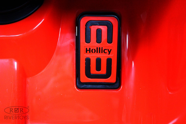 Изображение товара Детский автомобиль RiverToys A444AA (красный, кожа-EVA)