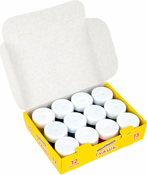 Изображение товара Гуашь Юнландия 192561 (12цв)