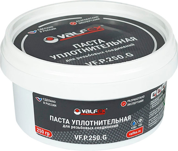 Изображение товара Фиксатор резьбы Valfex Паста уплотнительная VF.P.250.G (250г)