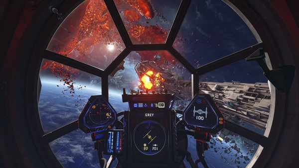 Изображение товара Игра для игровой консоли PlayStation 4 Star Wars: Squadrons (PS VR) (EU pack, RU subtitles)