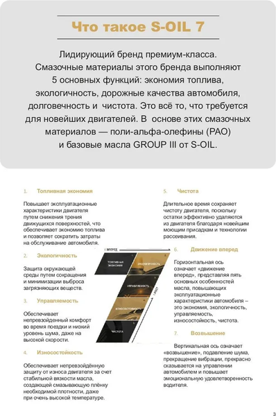 Изображение товара Моторное масло S-Oil Seven Gold №9 A3/B4 5W40 / E108221 (1л)