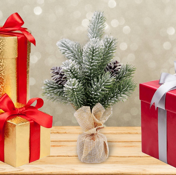 Изображение товара Елка декоративная Золотая сказка Заснеженная с шишками / 592010