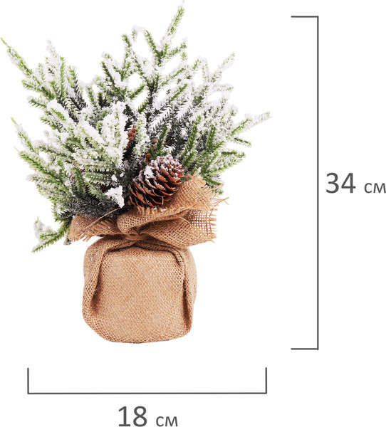 Изображение товара Елка декоративная Золотая сказка С шишками / 592012