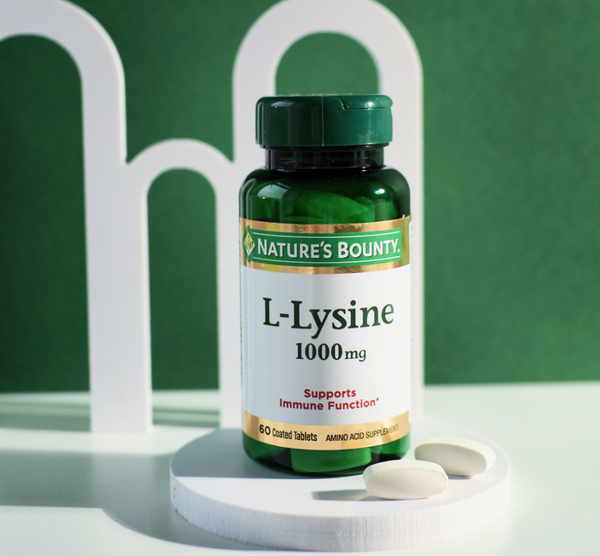 Изображение товара L-лизин Nature's Bounty 1000мг (60 таблеток)