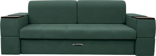 Изображение товара Диван Сириус Лидер-13 НПБ (Eva 19 велюр темно-зеленый)