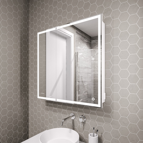 Изображение товара Шкаф с зеркалом для ванной Grossman Меркадо-70 / 207008