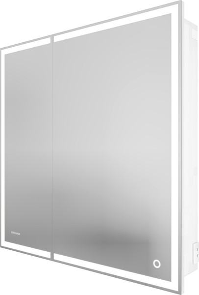 Изображение товара Шкаф с зеркалом для ванной Grossman Меркадо-80 / 208010