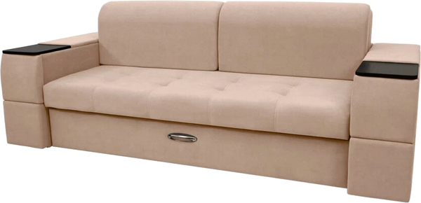 Изображение товара Диван Сириус Лидер-13 НПБ (Eva 33 велюр светло-коричневый)