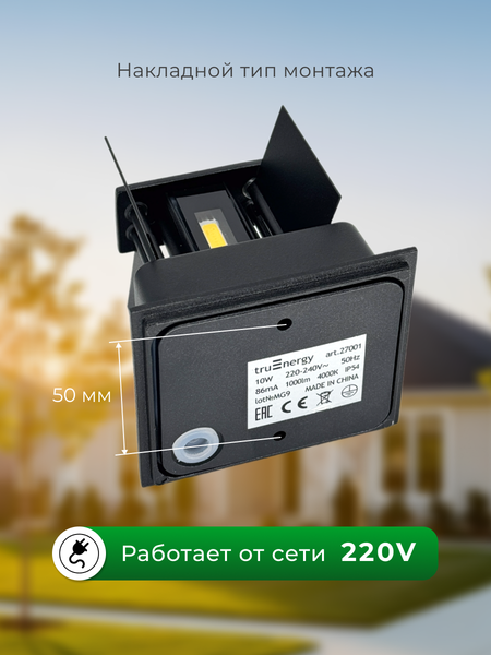 Изображение товара Бра уличное Truenergy 27001