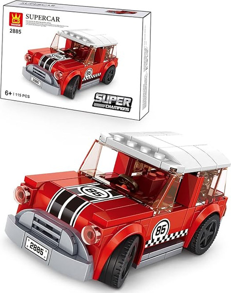 Изображение товара Конструктор Wange Спорткар - 85 / 143663 (115шт)