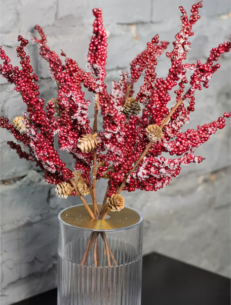 Изображение товара Искусственная ветка GrandSiti 26188 / L30/53CM