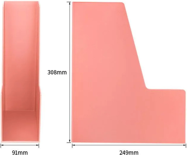 Изображение товара Лоток для бумаг Deli Nusign / ENS022PINK (розовый)