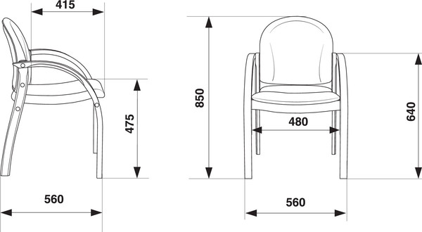 Изображение товара Стул офисный Бюрократ Джуно (светло-бежевый )