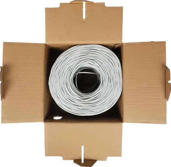 Изображение товара Кабель KingPrice KP-UTP-C5E-0.4MM-CCA-305M (305м, серый)