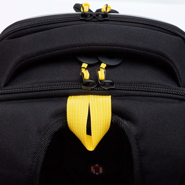 Изображение товара Школьный рюкзак Grizzly RAf-393-6 (черный/желтый)