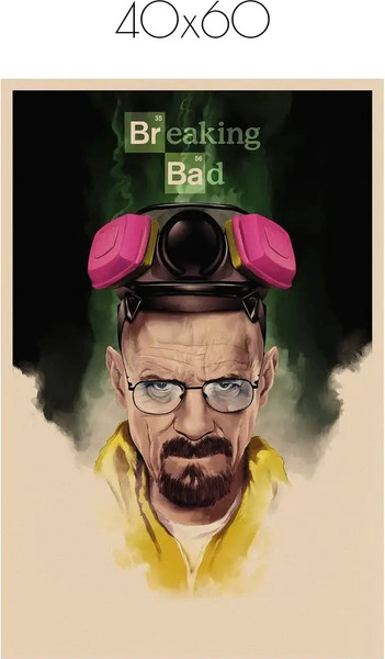 Изображение товара Постер Citydecor Во все тяжкие 8 (40x60)