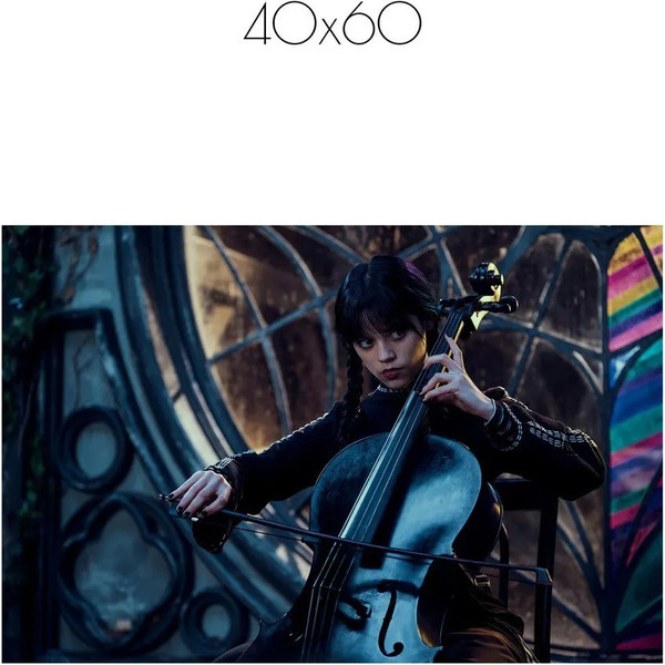 Изображение товара Постер Citydecor Wednesday 1 (40x60)