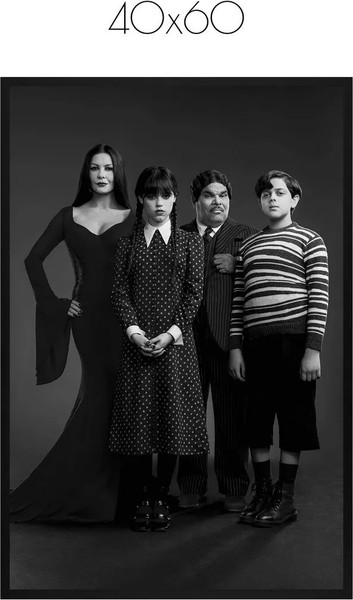 Изображение товара Постер Citydecor Wednesday 2 (40x60)