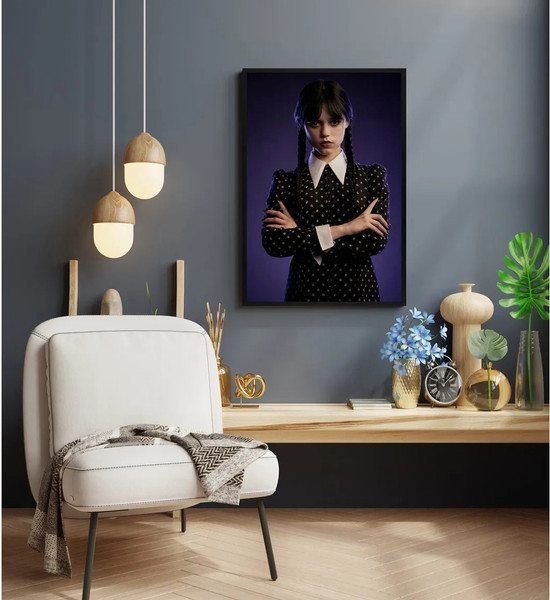 Изображение товара Постер Citydecor Wednesday 3 (40x60)