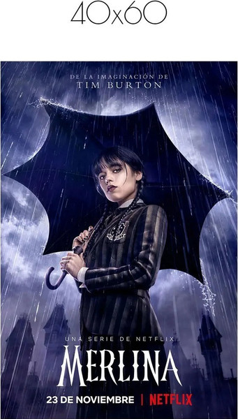 Изображение товара Постер Citydecor Wednesday 5 (40x60)