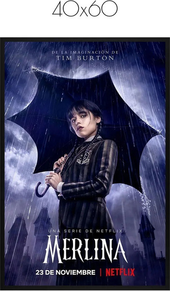 Изображение товара Постер Citydecor Wednesday 5 (40x60)