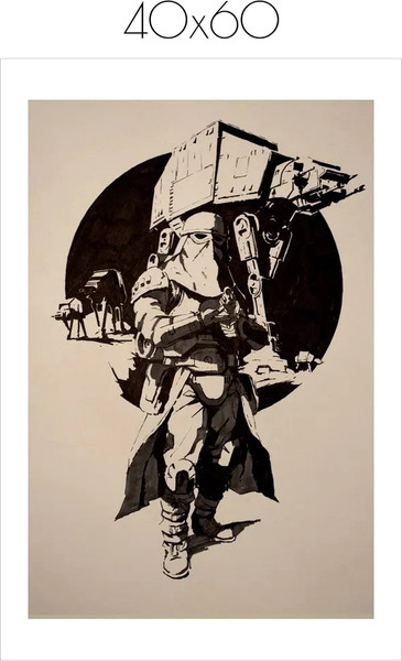 Изображение товара Постер Citydecor Звездные воины 17 (40x60)