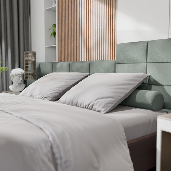 Изображение товара Комплект постельного белья Этель Tencel Евро / 10655065 (светло-серый)