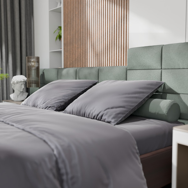 Изображение товара Комплект постельного белья Этель Tencel 2сп / 10655046 (серый)