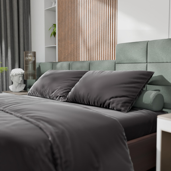 Изображение товара Комплект постельного белья Этель Tencel 2сп / 10655073 (черный)