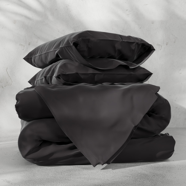 Изображение товара Комплект постельного белья Этель Tencel 2сп / 10655073 (черный)