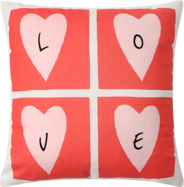 Изображение товара Подушка декоративная Этель Love / 10781898 (40x40, велюр)