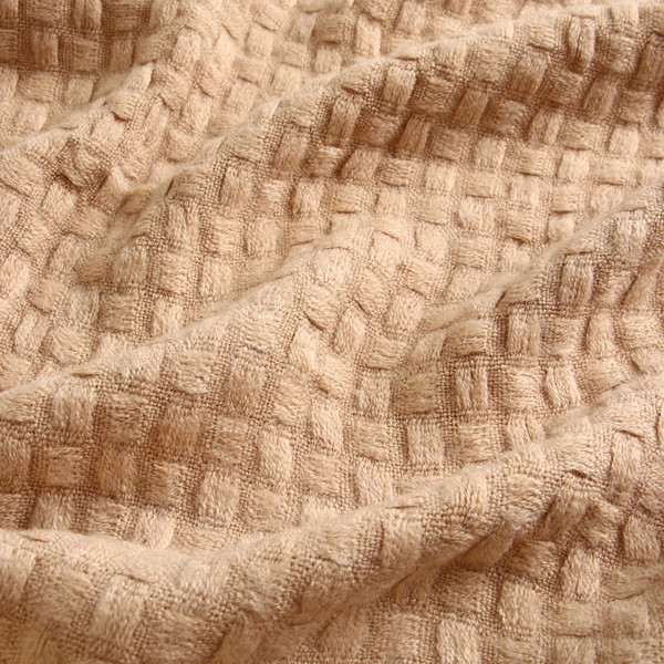 Изображение товара Плед Sima-Land Home Relief / 10770959 (бежевый)