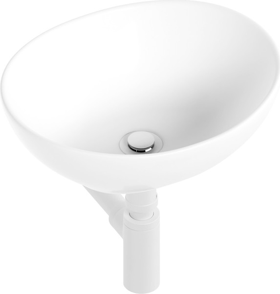 Изображение товара Умывальник Lauter 21652 + клапан 21190W + сифон 21635W (белый матовый)