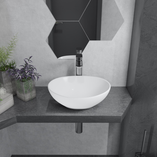 Изображение товара Умывальник Lauter 21652 + клапан 21190G + сифон 21635G (золото)