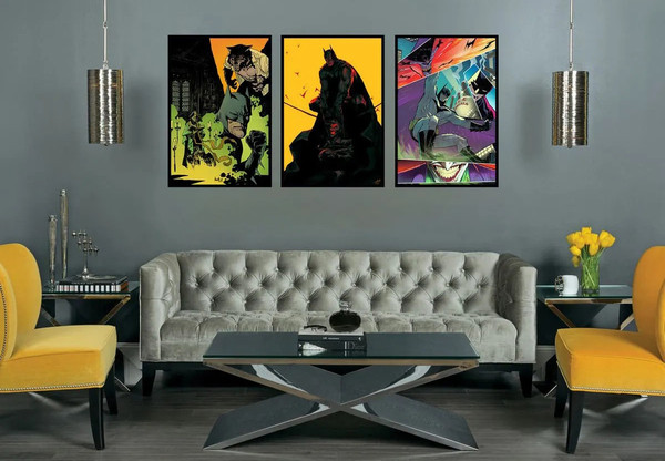 Изображение товара Постеры Citydecor Batman 1 (3шт, 40x60)