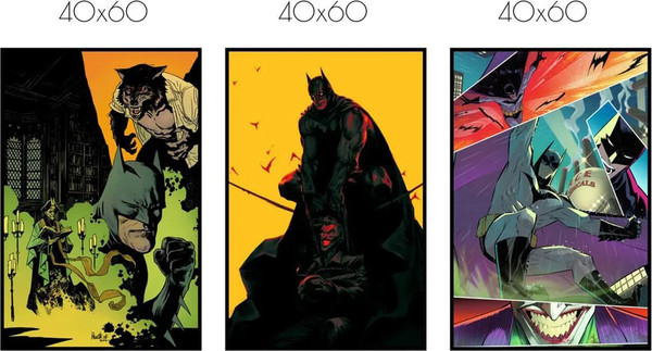Изображение товара Постеры Citydecor Batman 1 (3шт, 40x60)