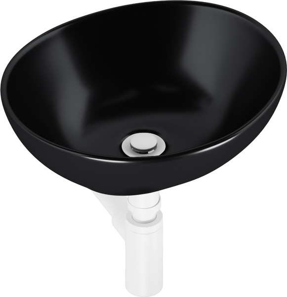 Изображение товара Умывальник Lauter 21652-A + клапан 21190W + сифон 21635W (белый матовый)