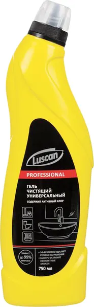 Изображение товара Чистящее средство для ванной комнаты Luscan С хлором / 1025061 (750мл)