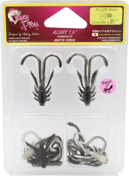 Изображение товара Мягкая приманка Crazy Fish Allure 1.6 / 23-40-28d-6