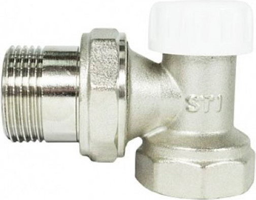 Изображение товара Клапан запорный STI 1/2" угловой / 00000003165