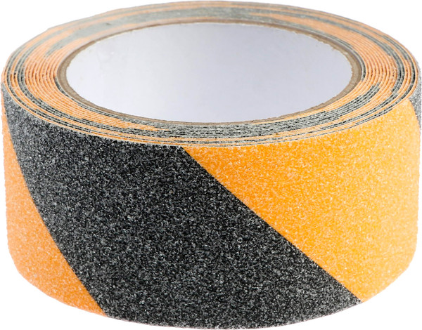 Изображение товара Скотч противоскользящий Tundra 9234529 (черный/желтый)