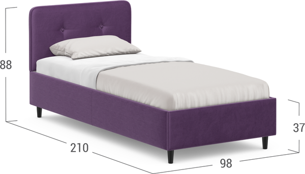 Изображение товара Односпальная кровать Moon Family 1253 / К005505