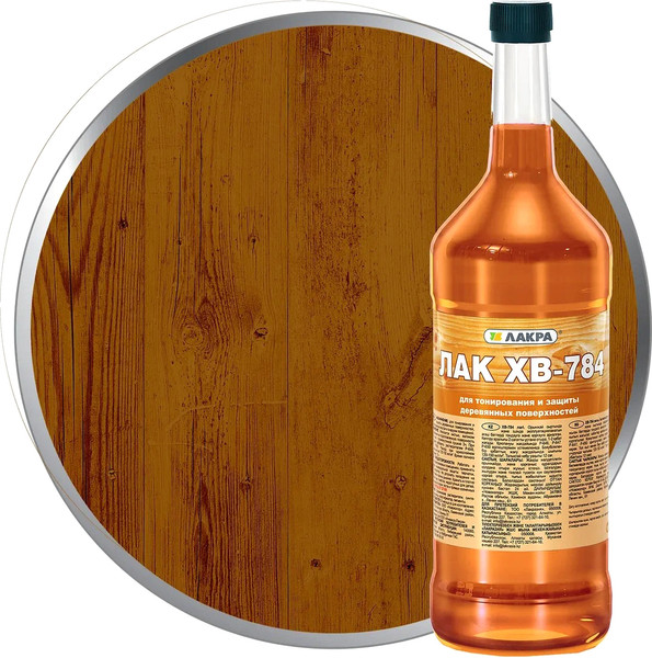 Изображение товара Лак Лакра ХВ-784 (500мл, орех)