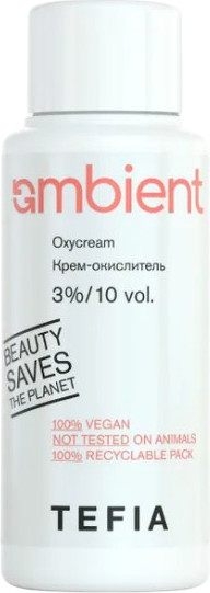 Изображение товара Крем для окисления краски Tefia Ambient Окислитель 3% 10 vol (60мл)