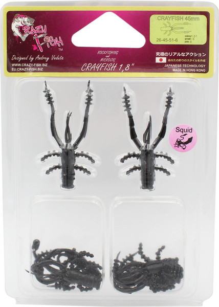 Изображение товара Мягкая приманка Crazy Fish Crayfish 1.8 / 26-45-51-6