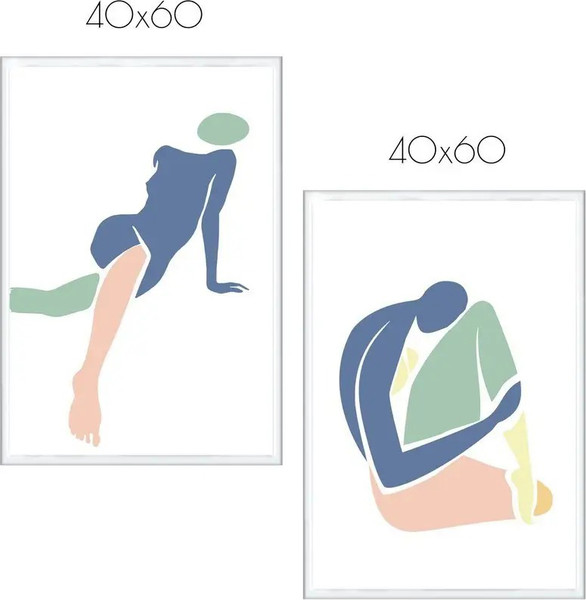 Изображение товара Постеры Citydecor Body 6 (2шт, 40x60)