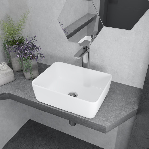 Изображение товара Умывальник Lauter 21674B + клапан 21190G + сифон 21635G (золото)