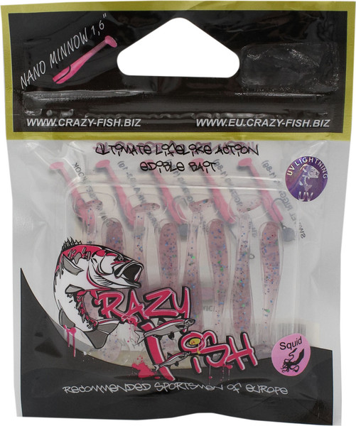 Изображение товара Мягкая приманка Crazy Fish Nano Minnow 1.6 / 6-40-27-6